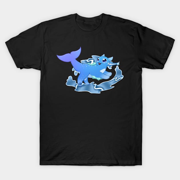 Water Creature T-Shirt by Birbcat